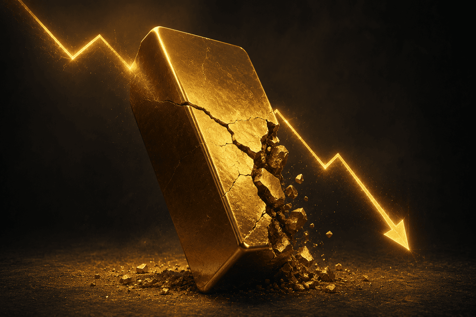 Gold Slides Further From Record Highs